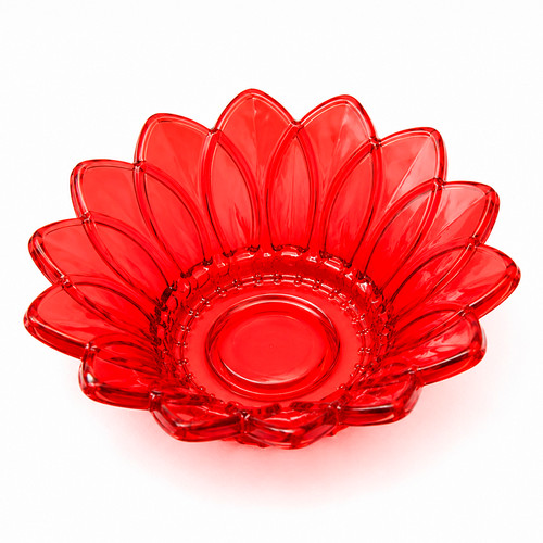 30 Uni Forminha Flor De Lótus Vermelho Para Doces Finos