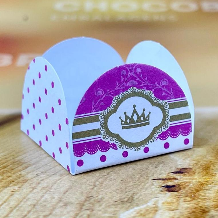 50~450 Forminhas Para Doces Princesa 4 Pétalas 3,3X3,3X2,2  45.3 (Nc Toys Simples)