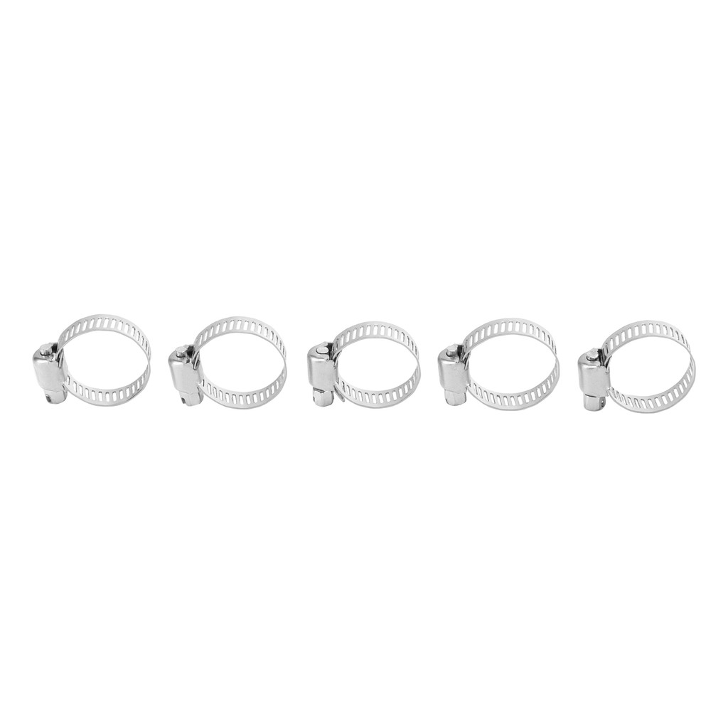 ABRACADEIRA DE ACO GALVANIZADO, 13-23MM, 5PCS // SPARTA