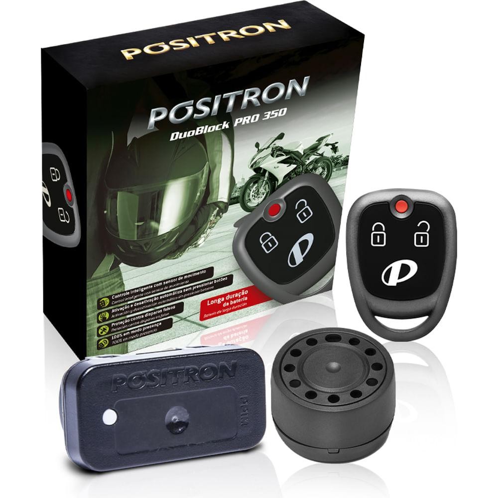 Alarme para Moto Universal Positron Duoblock PRO G8