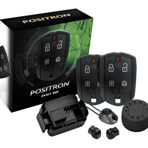 Alarme Automotivo Positron Cyber Exact Ex360 Universal com Controle e Sirene