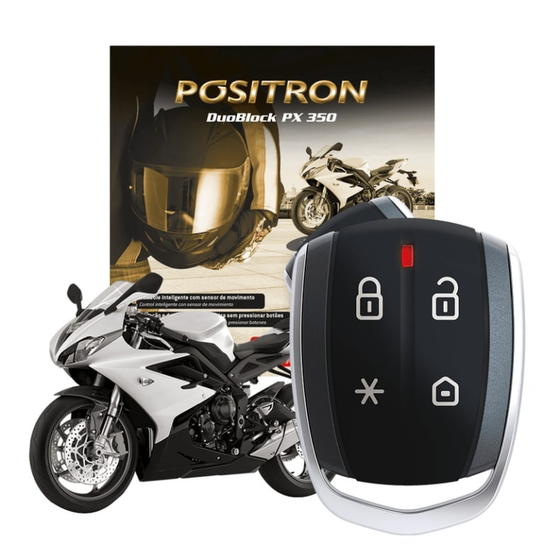 Alarme Moto Universal Positron PX 350 Sensor Presença