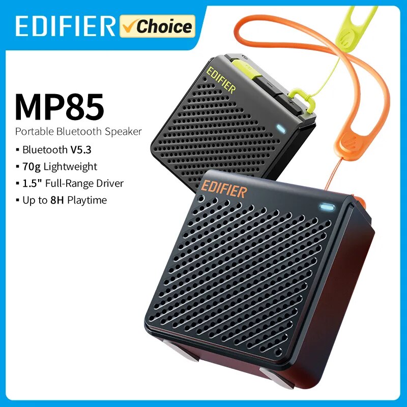 [2unid | R$ 75,88/cada] Caixa de Som Bluetooth Portátil Edifier MP85