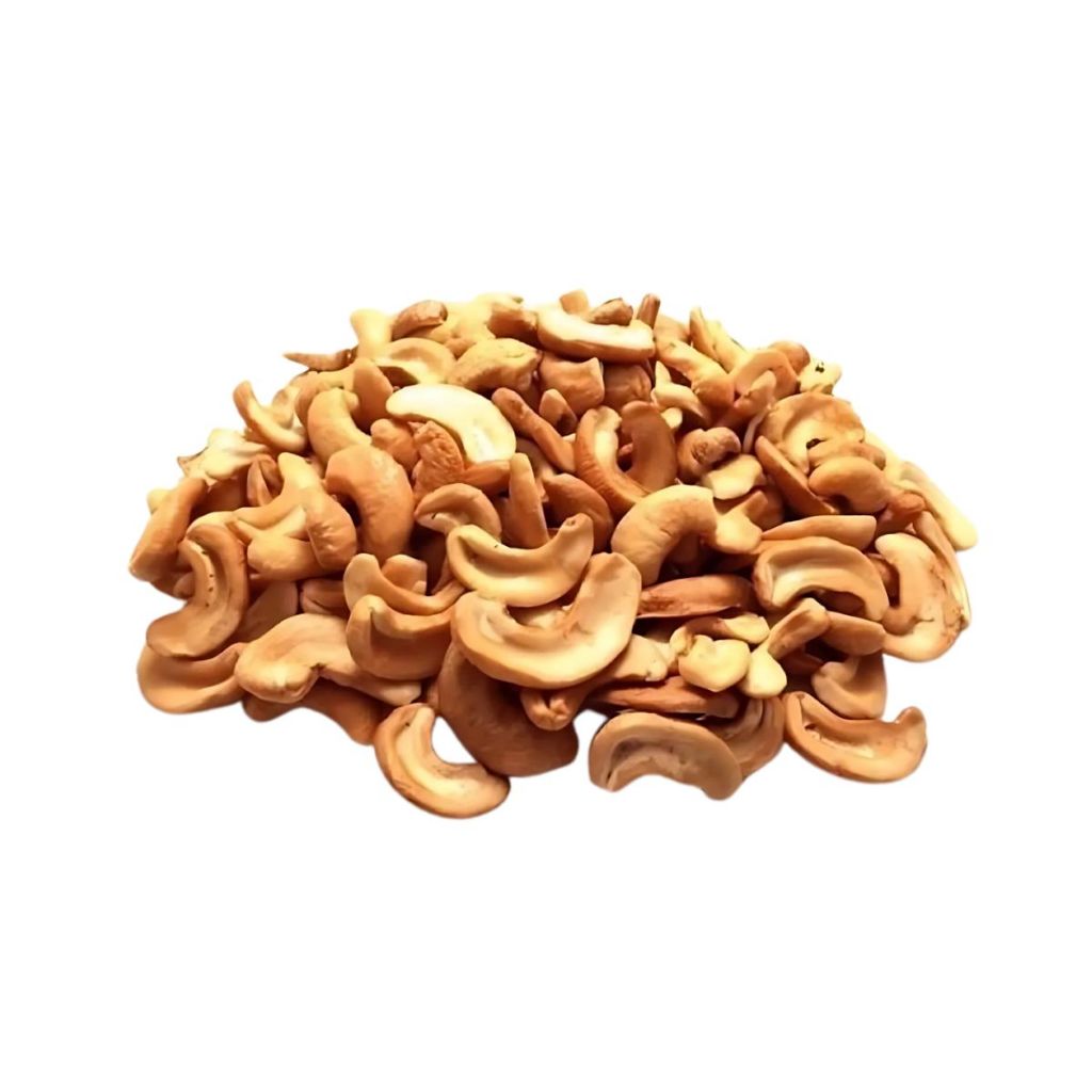 1kg Castanha De Caju Torrada Com Sal Metade Banda Natural