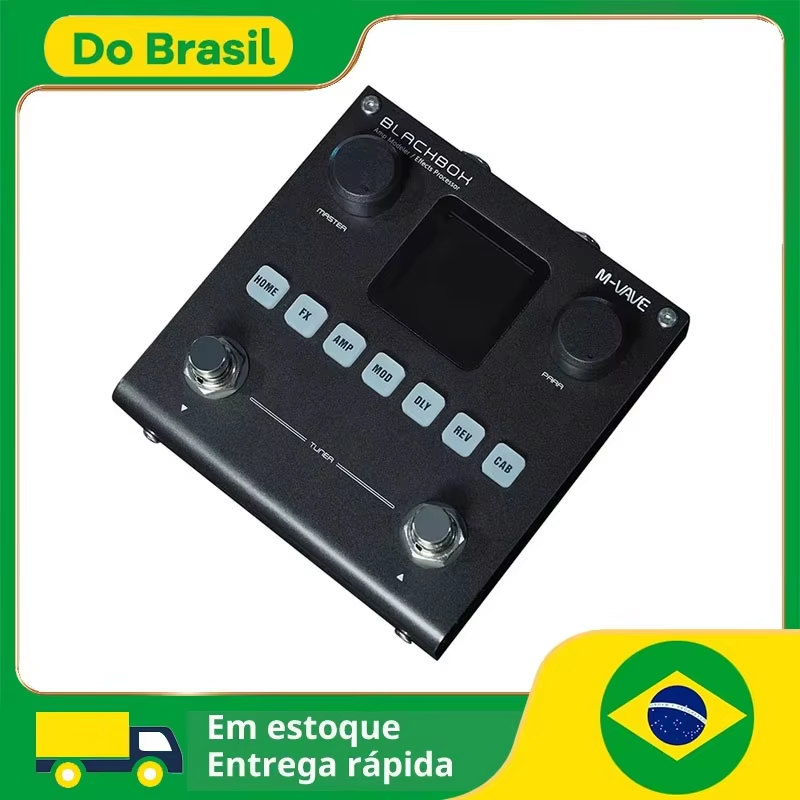 Modelador de Amplificador de Guitarra Multiefeitos