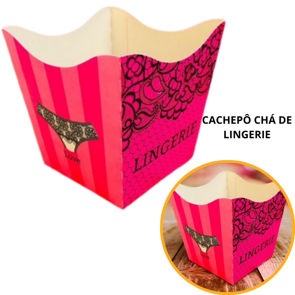10~60 KIT CACHEPÔ DECORATIVO PAPEL FESTAS FLORES DECORAÇÃO TEMA CHÁ DE LINGERIE 82.1