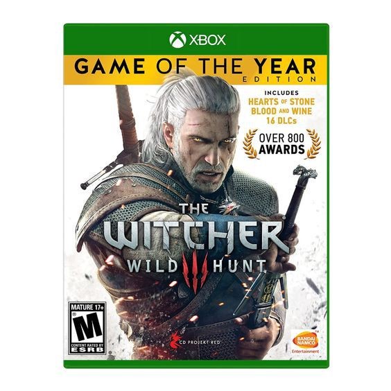 Jogo + DLCs: The Witcher 3 Game of the Year Edition - Xbox One (Up Gratuito XB Series) - Mídia Física
