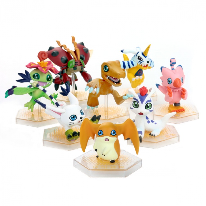 Action Figure Digimon Adventure Boneco Individual Sortido Surpresa Brinquedo MegaHouse DigicolleTOEI
