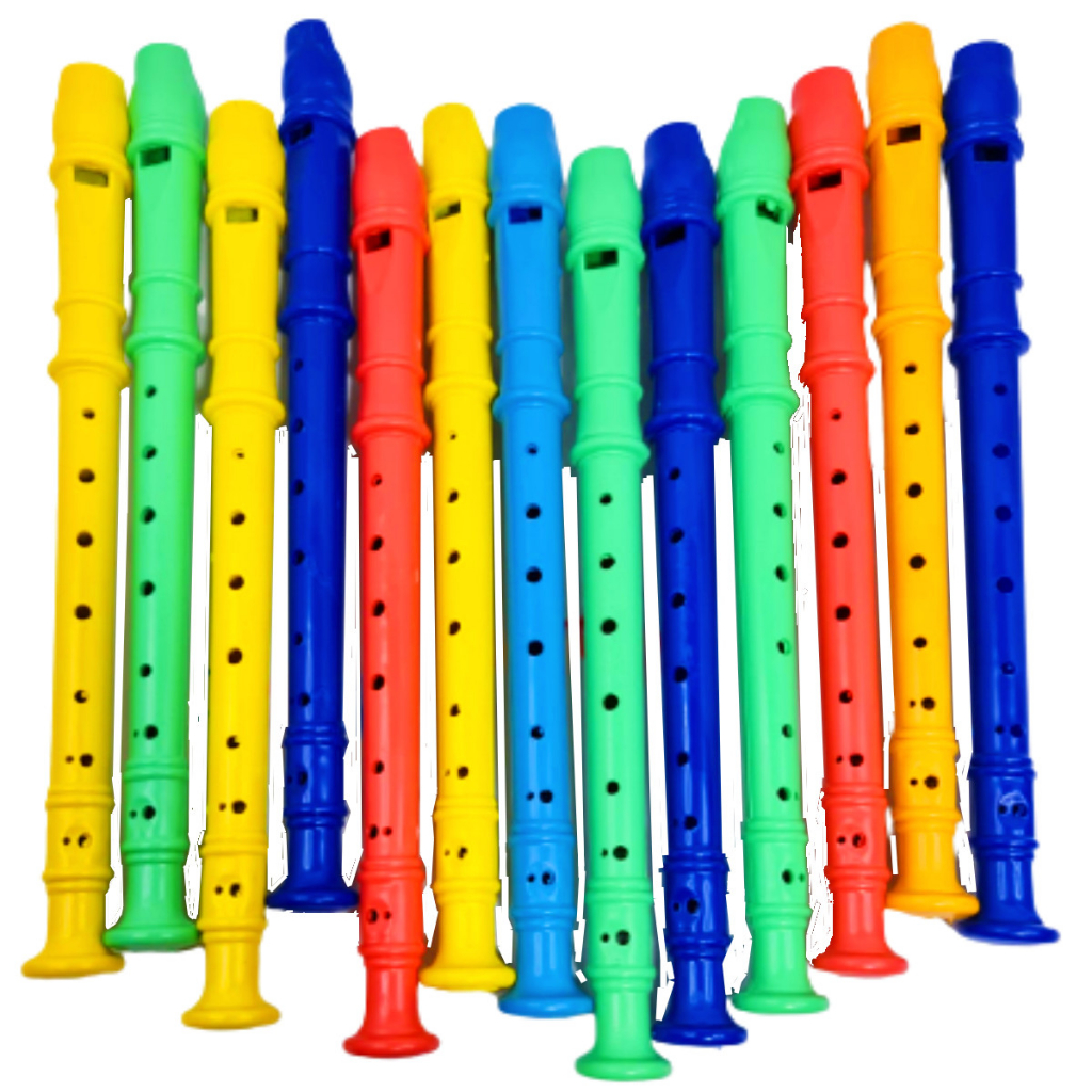 25 Flauta Doce Infantil Brinquedo Musical Lembrancinha Aniversario Prenda Quermesse novo