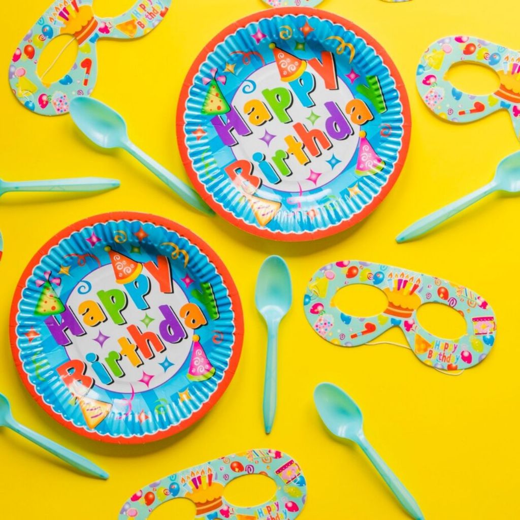 16pçs: Pratos + Copos Descartáveis de Papel Festa Aniversário Bombeiro Princesa Sereia Carros