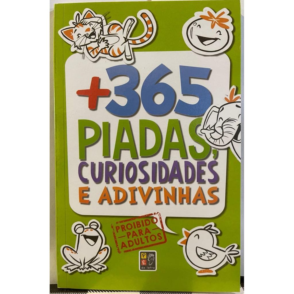 365 Piadas, curiosidades e adivinhas | Capa Verde