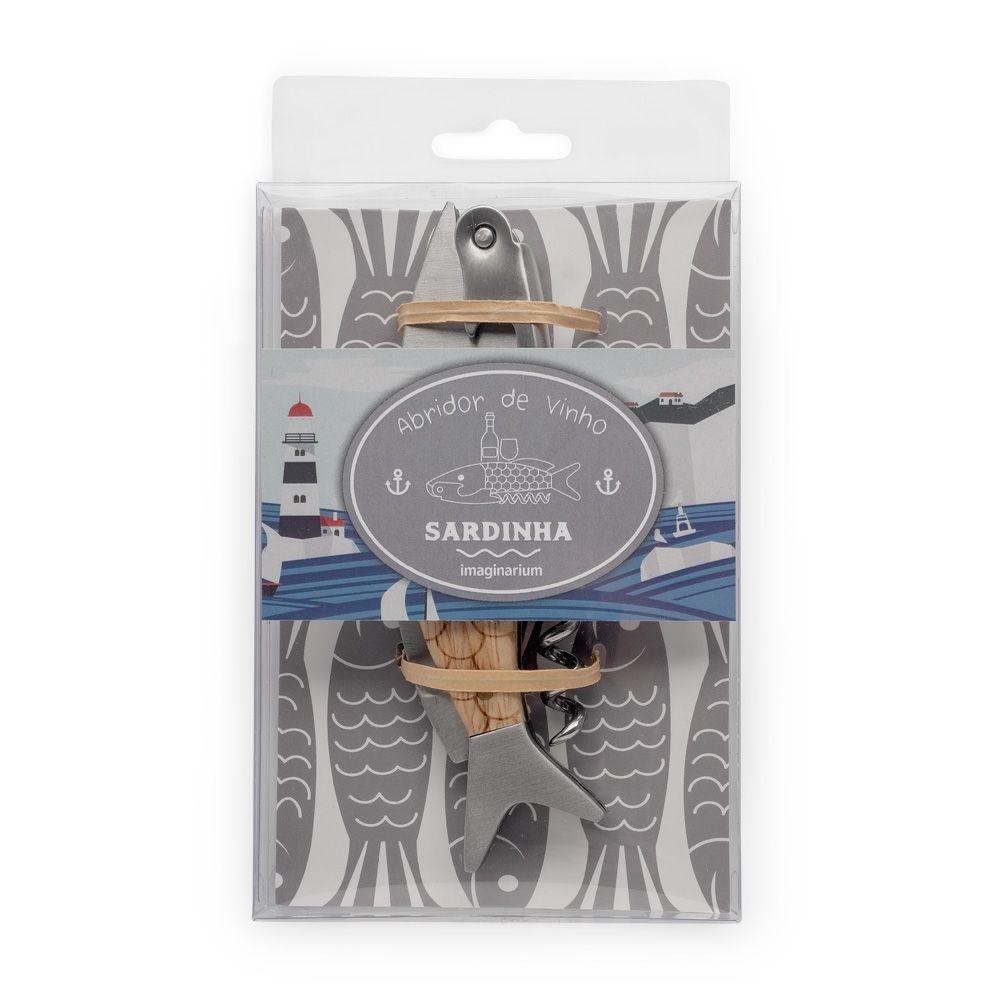Abridor de vinho sardinha - Imaginarium