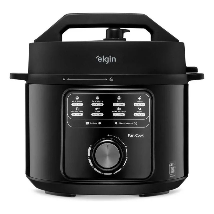 Panela Pressão Elétrica 4L Fast Cook Elgin