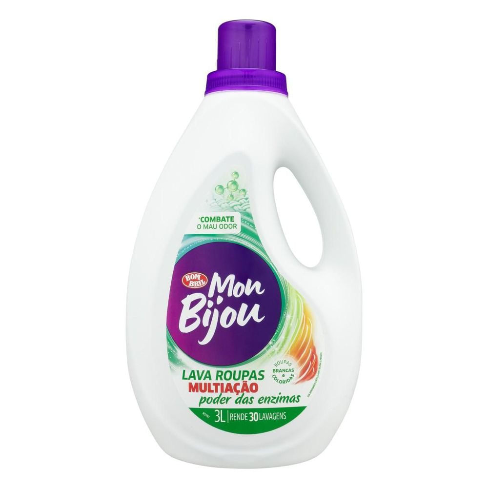 Sabão Líquido Mon Bijou Fresh 3L