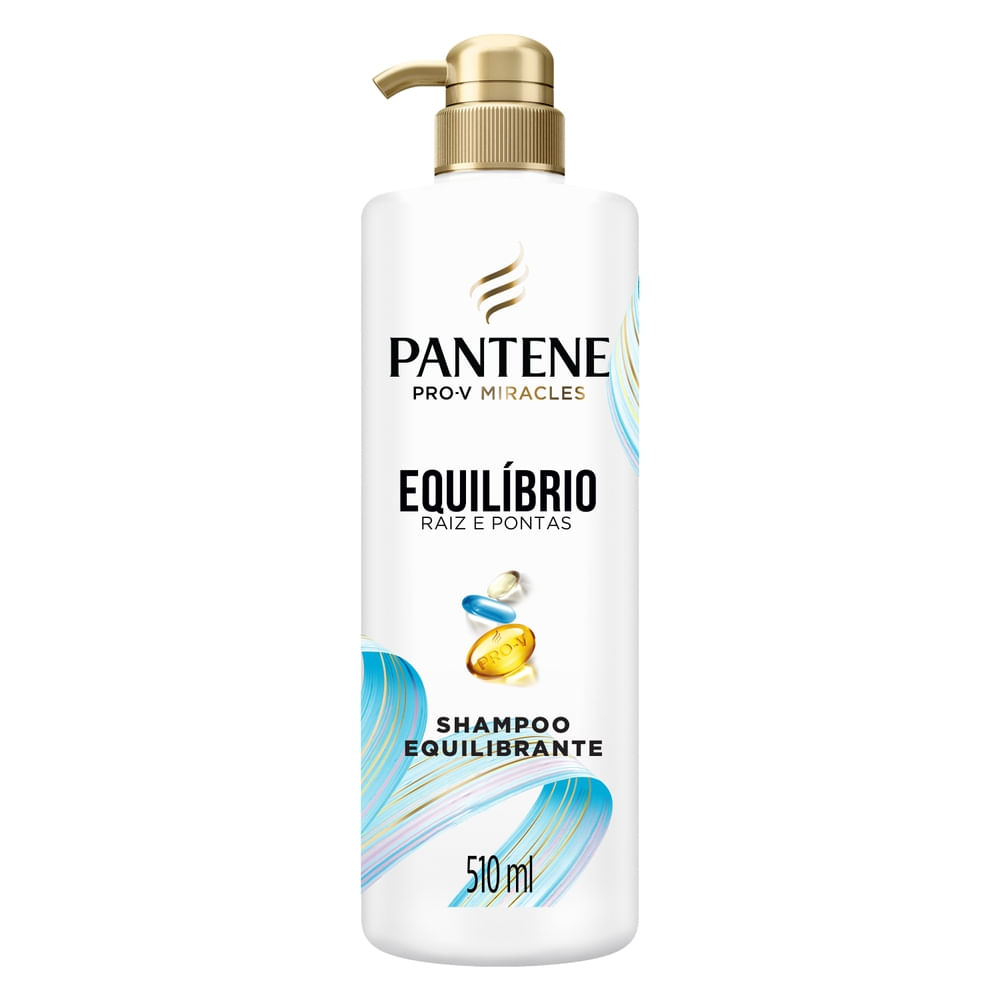 Shampoo Pantene Equilíbrio Cabelos Mistos 510ml