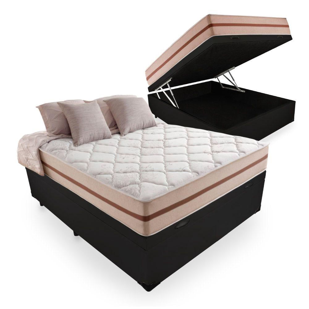 Cama Box Baú Viúva Molas Anjos Classic