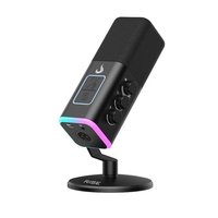 Microfone Gamer Mesa Rise Mode RGB USB Preto