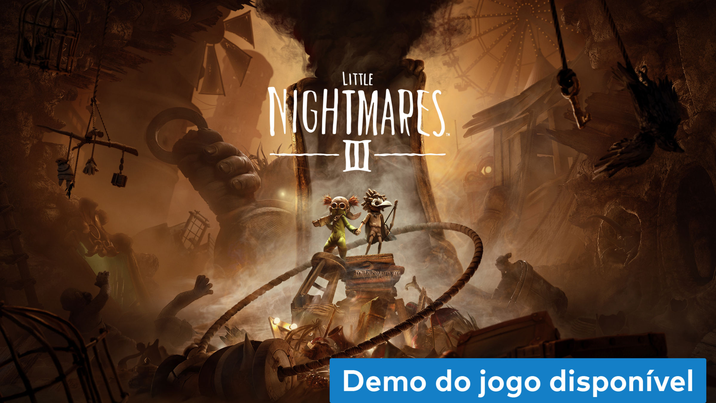 Jogo Little Nightmares III - Nintendo Switch 1 ou 2