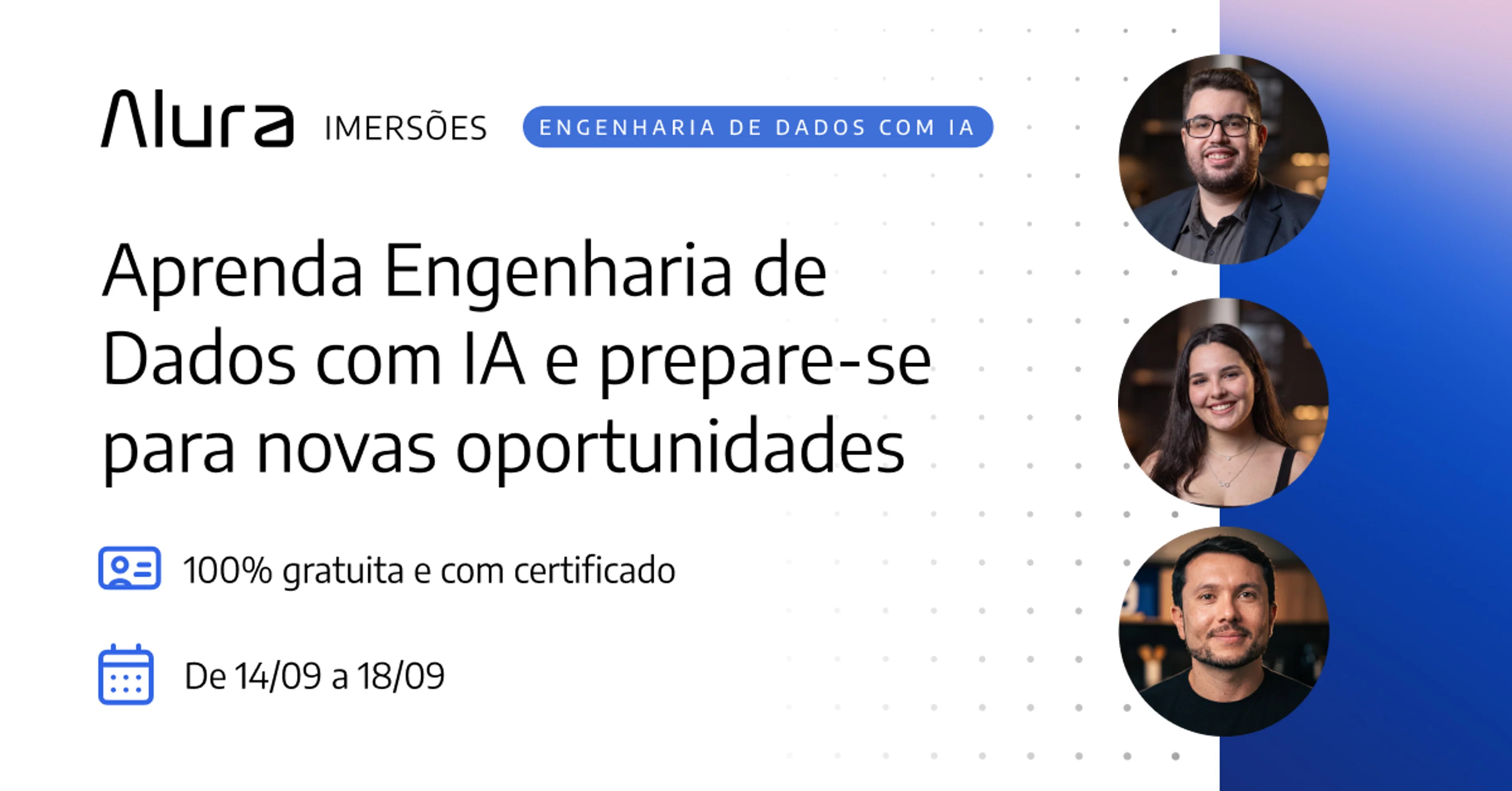 [Certificado] Curso Grátis Engenharia de Dados com IA - Imersão Alura.