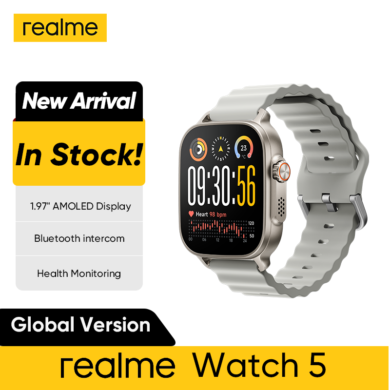 Realme Watch 5 AMOLED 14 dias IP68