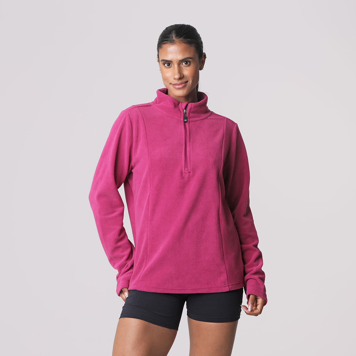 Jaqueta Feminina Poliéster Rosa Norton