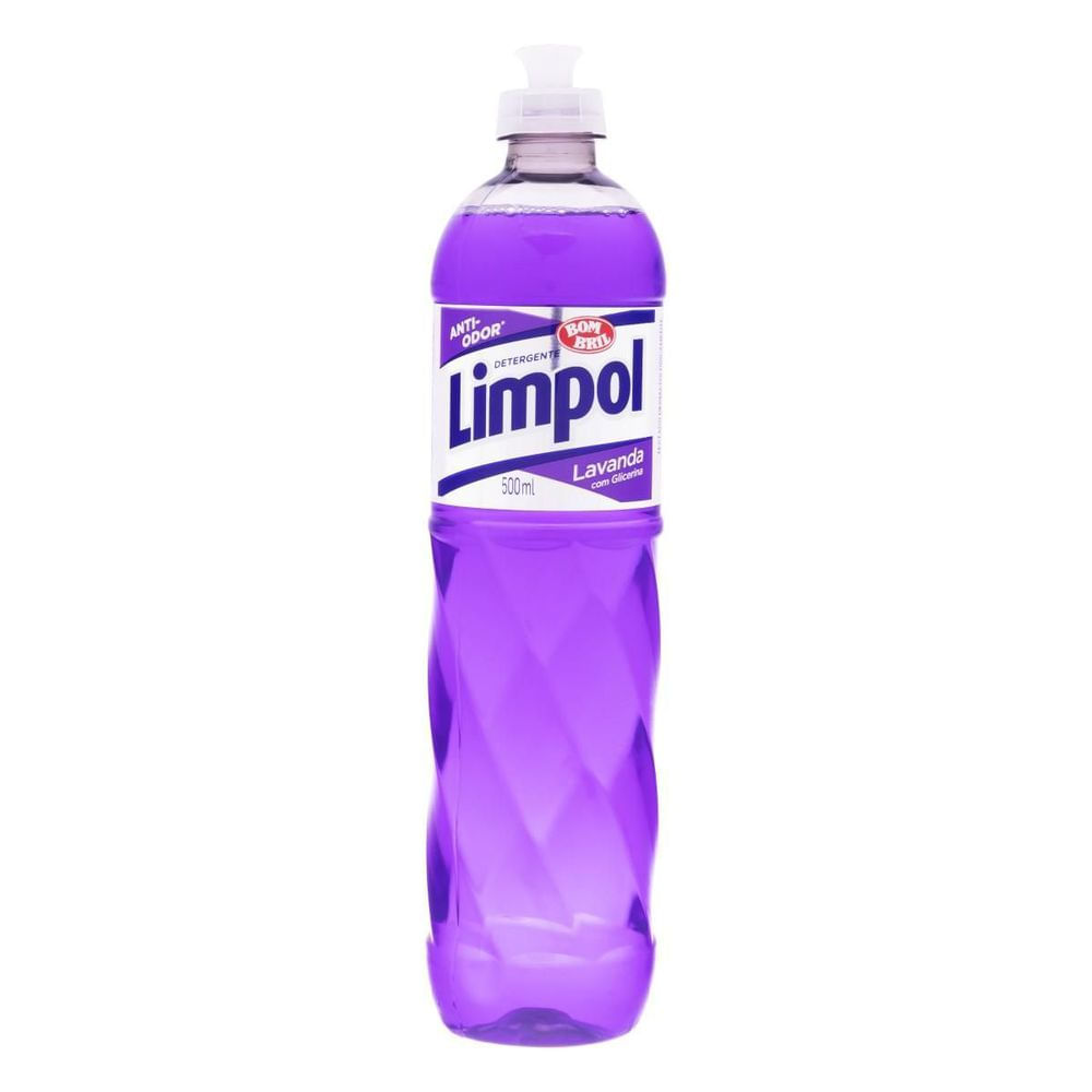 Detergente Líquido Limpol Lavanda 500ml