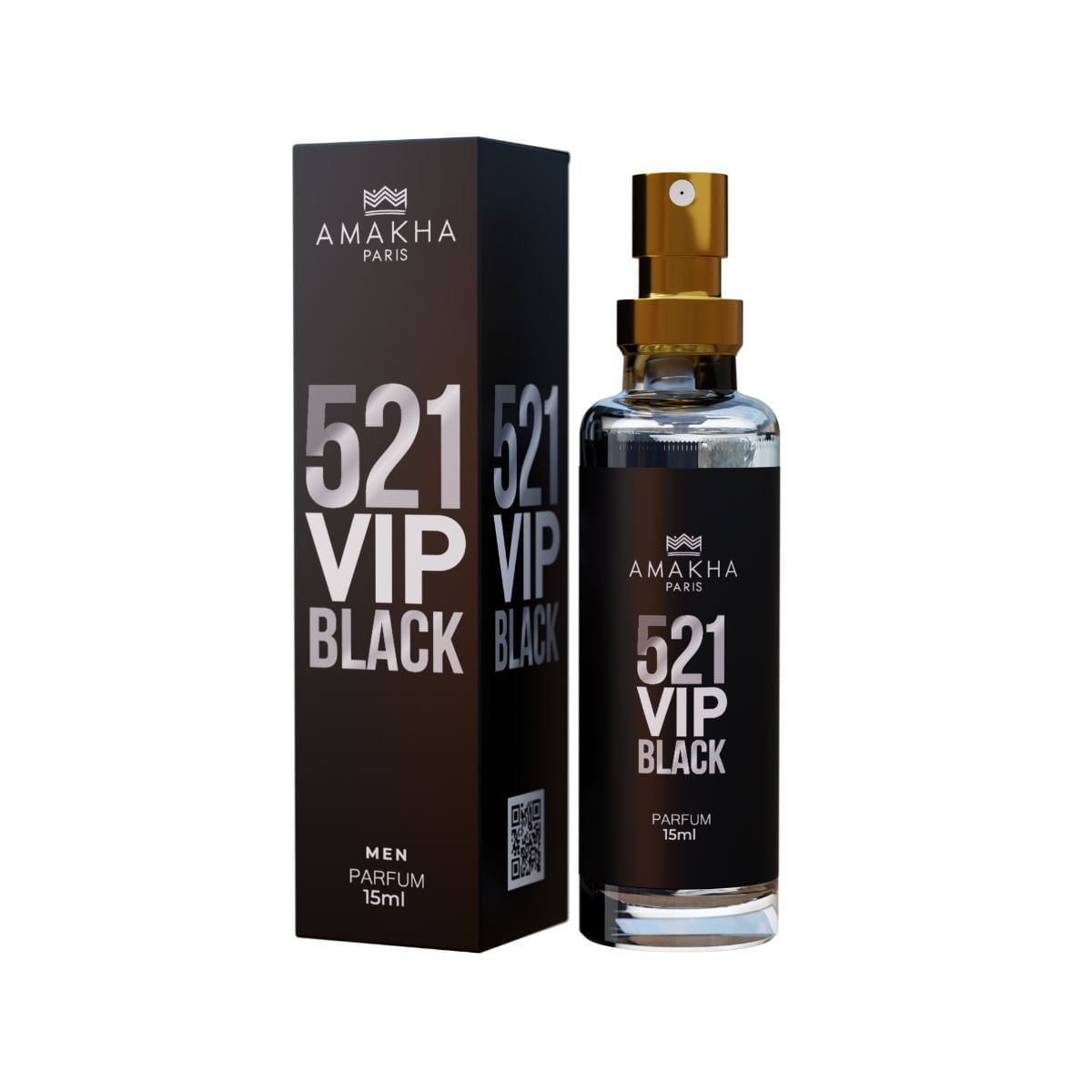521 Vip Black 15ml - Insp. 212 Vip Black