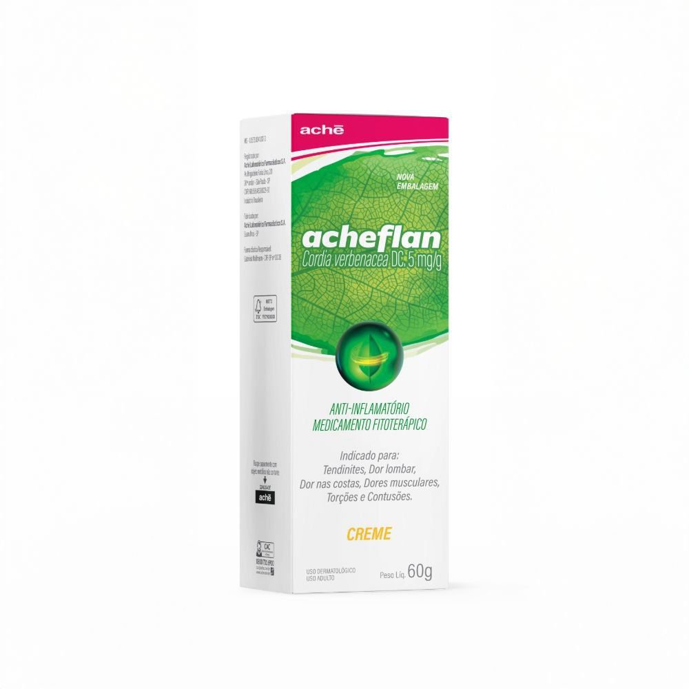 Acheflan Cordia Verbenacea DC 5mg/g Aché Creme - 60g