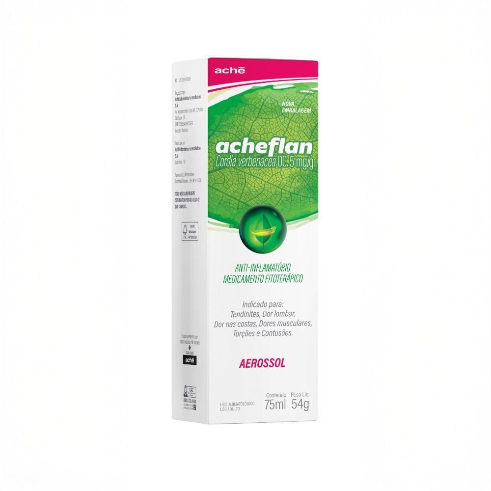 Acheflan Cordia Verbenacea DC 5mg/g Aerossol Aché - 75ml