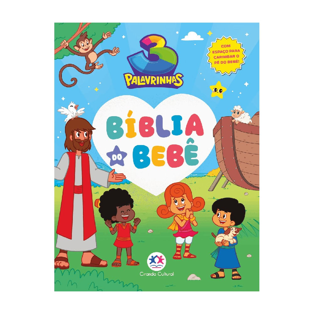 3 Palavrinhas Bíblia do Bebê - Ciranda Cultural