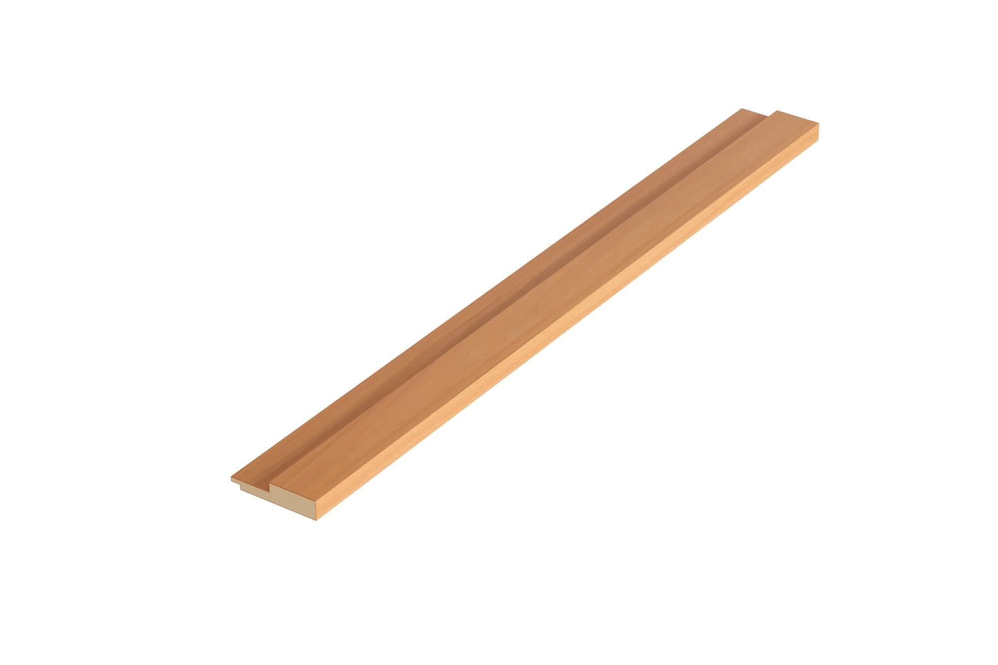 Acabamento Ripado Macho RU 270x5,5cm Peroba Rosa Eucatex