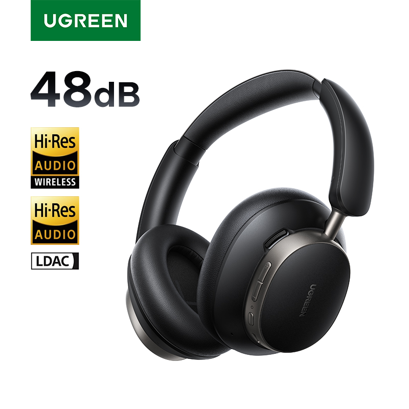 Fones UGREEN ANC Bluetooth Hi-Res 120h