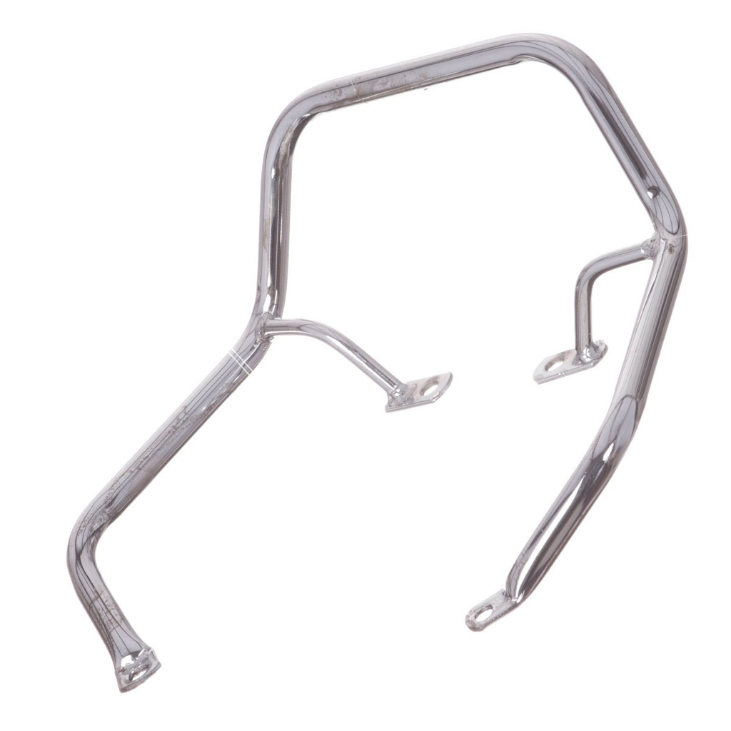 Alça Especial Cromo Forte Peça Acessório  Para Moto Biz 100 1998 1999 2000 2001 2002 2003 2004 2005
