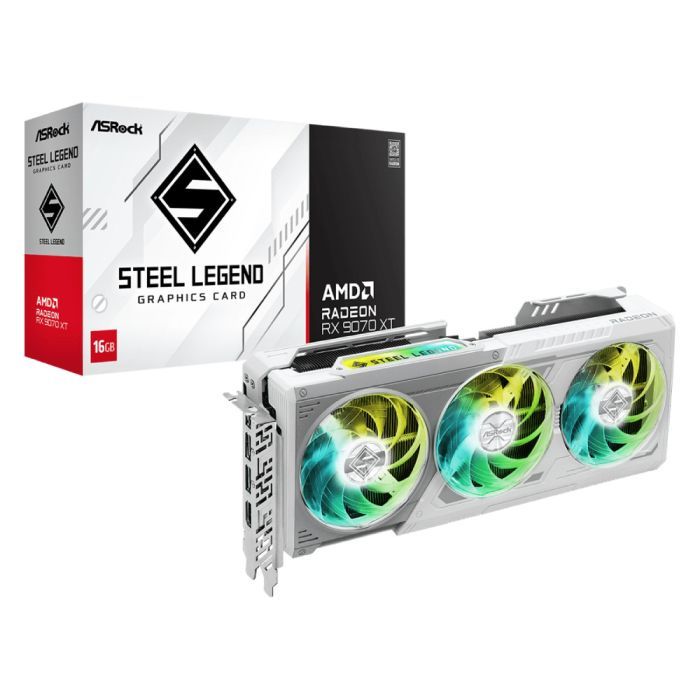 Placa de Vídeo AsRock RX 9070 XT 16GB GDDR6