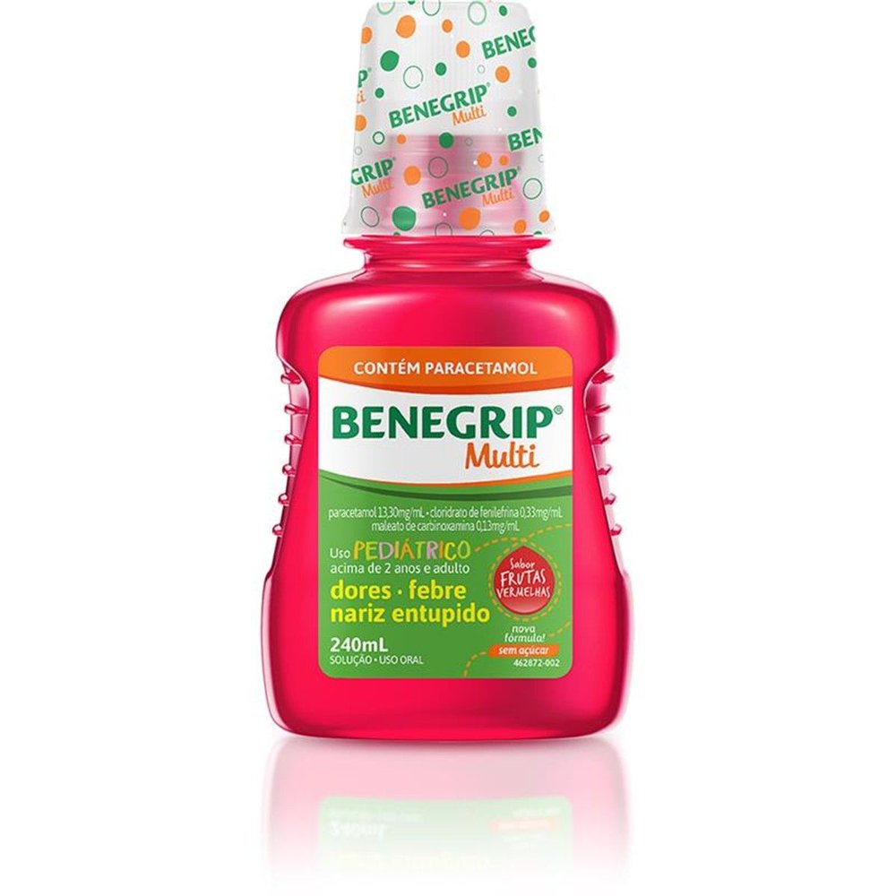 Antigripal Benegrip Multi Kids Solução 240 ml