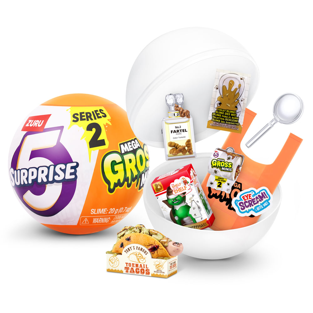 5 Surprise Mega Gross Minis Série 2