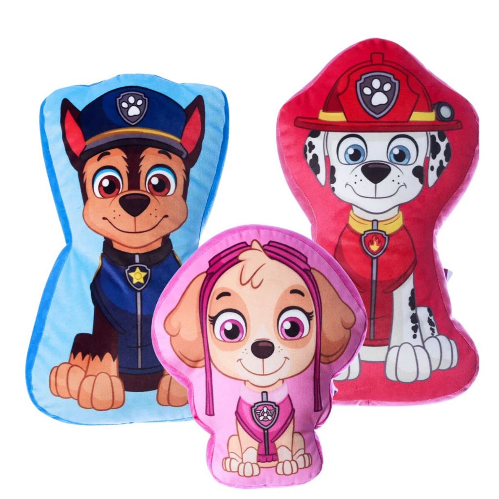 Almofadas Patrulha Canina 3D ou Quadrada 40cm Zona Criativa