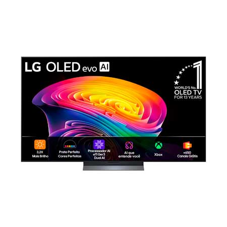 Smart TV LG OLED evo 4K C6 65 polegadas