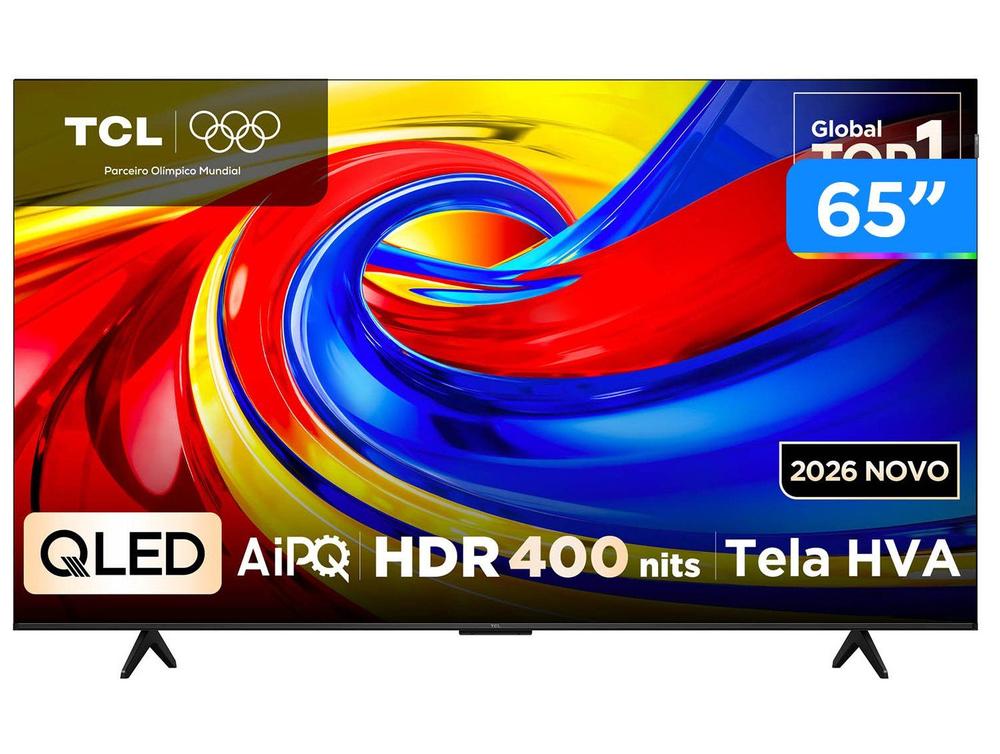 [Magalu] Smart TV 65" TCL 4K UHD QLED 65P7L Google TV 2026
