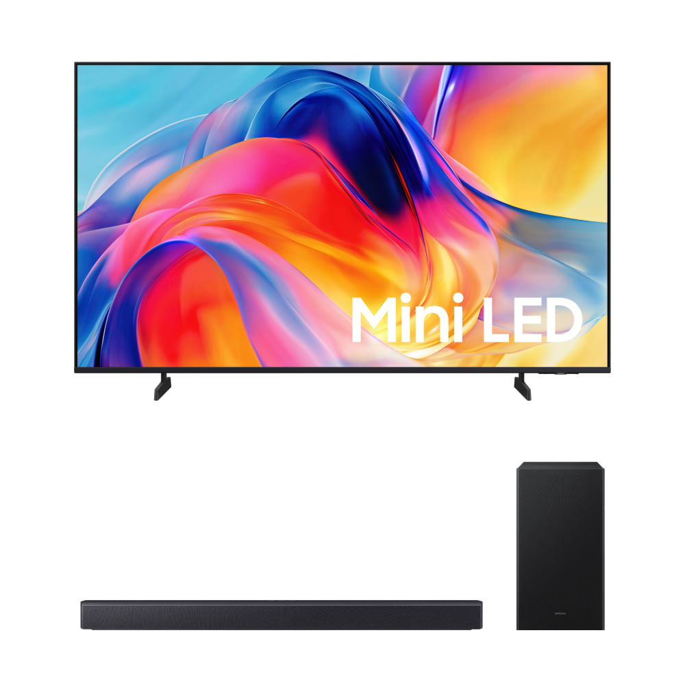 Smart TV 55' MiniLED 4K M75H + Soundbar B-Series