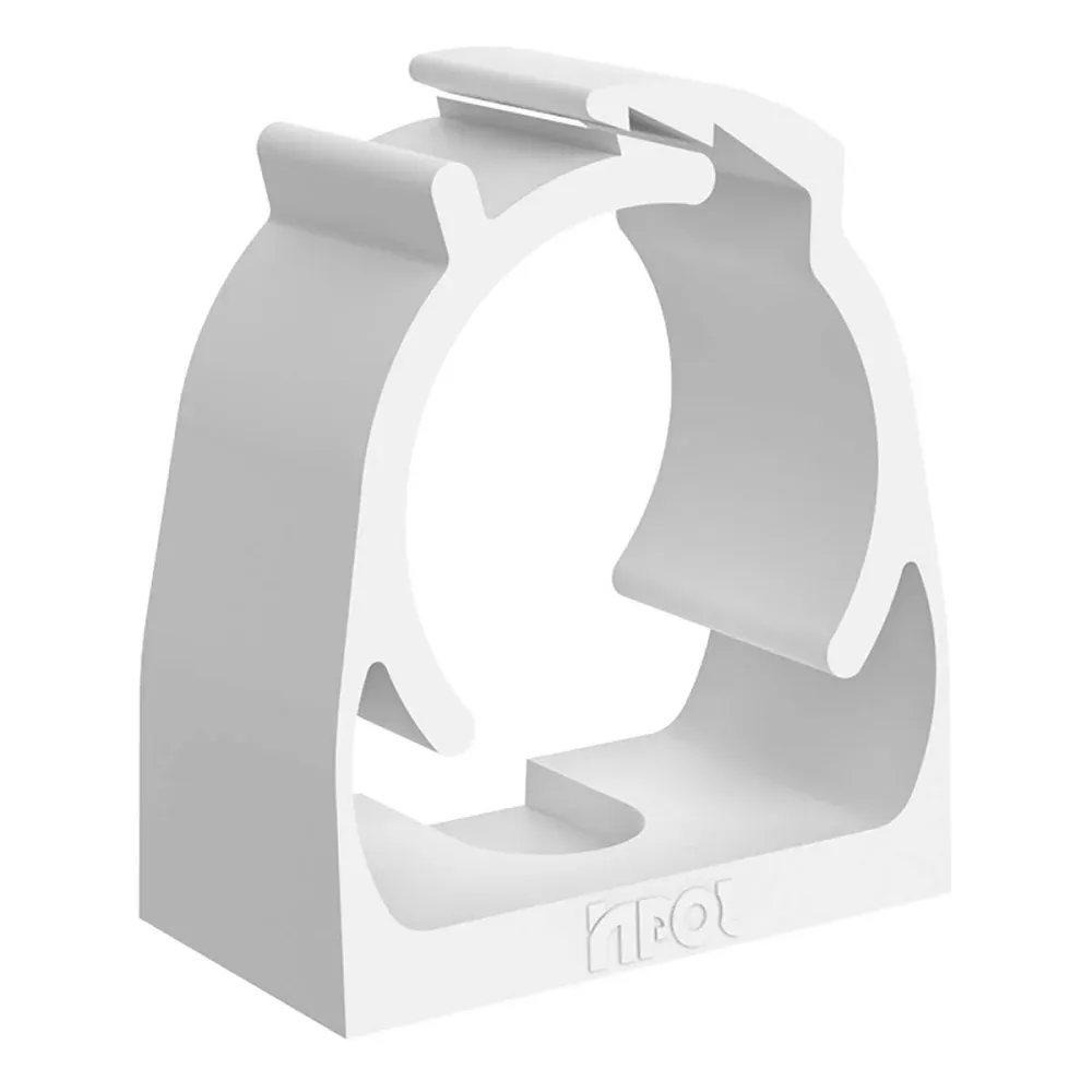 Abracadeira 1" Fixador Branco Inpol