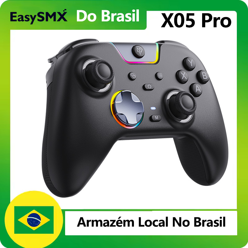 [Moedas R$ 115] Controle EasySMX X05 Pro para Switch/PC/Celular