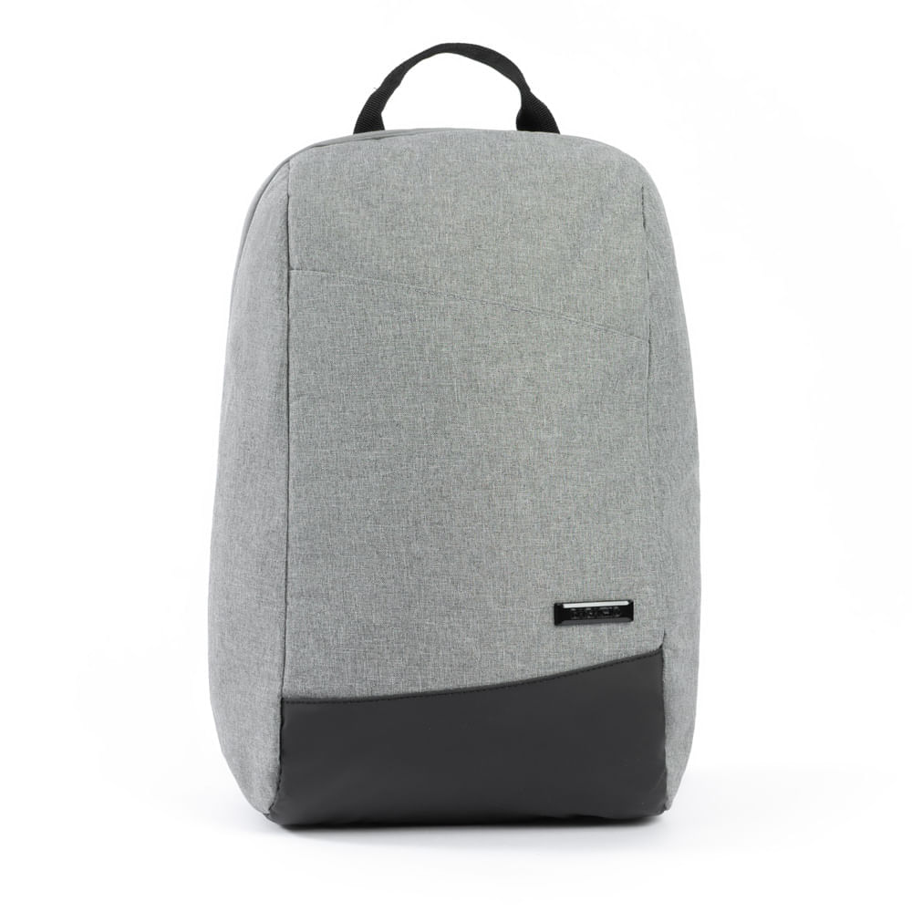 Mochila Masculina Executiva Para Notebook Antifurto Urban Cinza