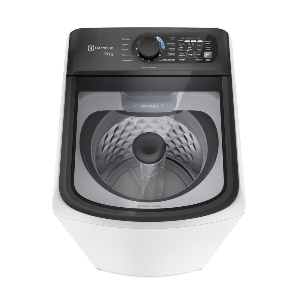 [Cartão ELO]  Máquina Lavar Electrolux 13kg Branca Compacta LET13