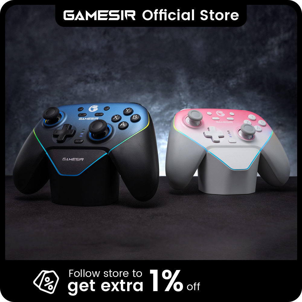 [Moedas R$178] Controle sem fio GameSir Super Nova para PC Switch