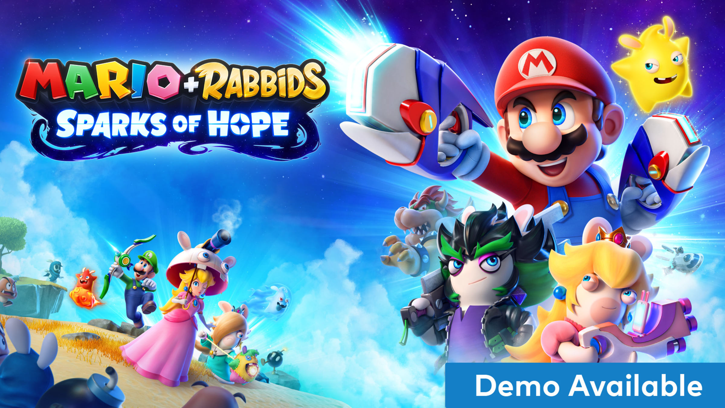 Jogo MARIO + RABBIDS SPARKS OF HOPE - Padrão ou Gold - Nintendo Switch