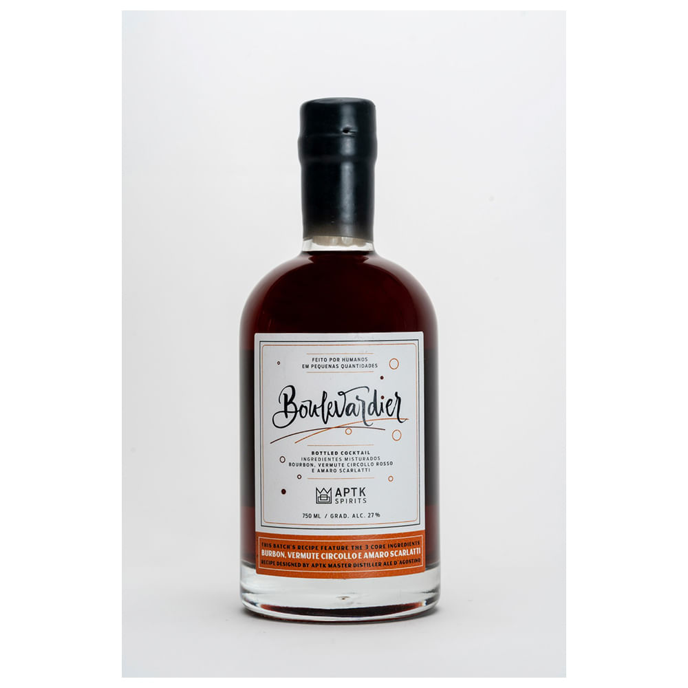 Aptk Boulevardier 750ml com Bulleit 