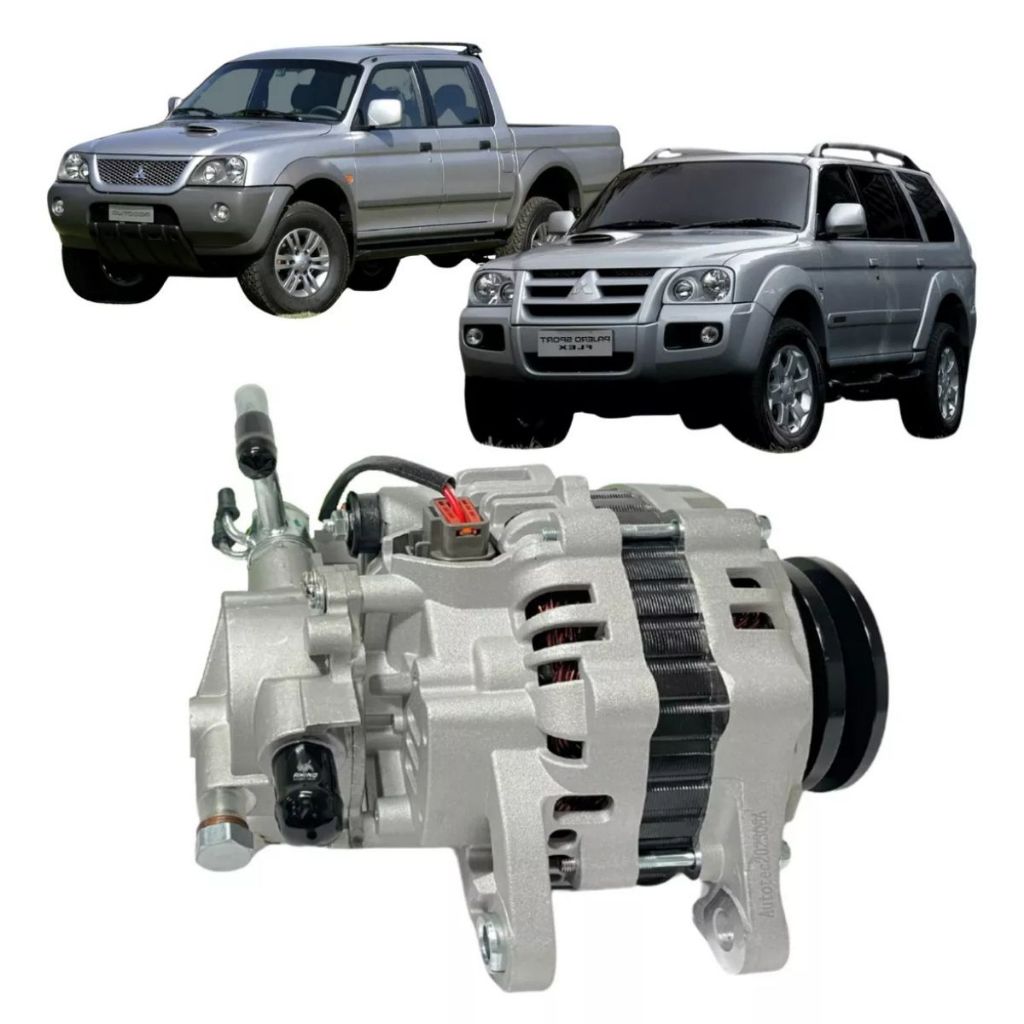 Alternador L200 GL GLS HPE Sport 2.5 HR H100 Bongo K2500 Bomba De Vácuo