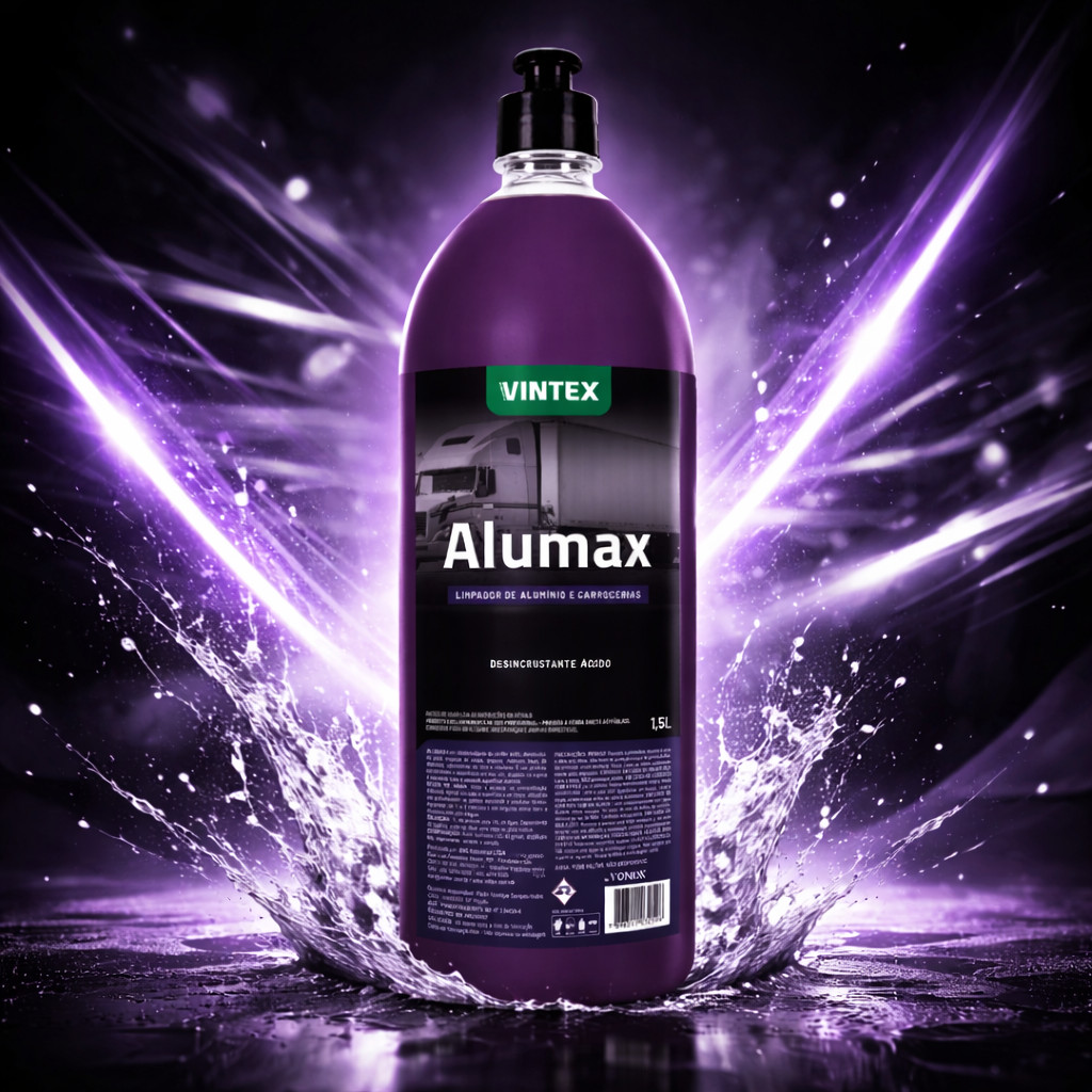 Alumax 1,5l Vintex - Desincrustante Ácido Para Limpezas de Alta Qualidade