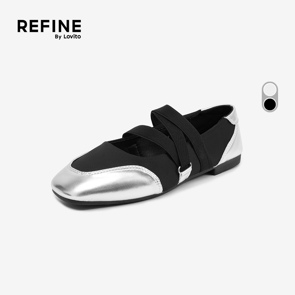 (Refine by Lovito) Casual Sapatos de Ballet e Da Moda para Mulheres LR24E005